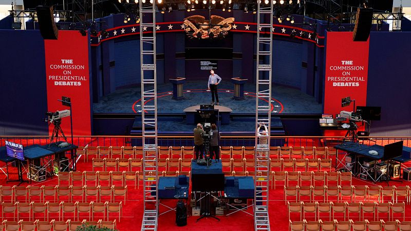  14 horas - El primer cara a cara de Trump y Biden se presenta tenso y duro - Escuchar ahora