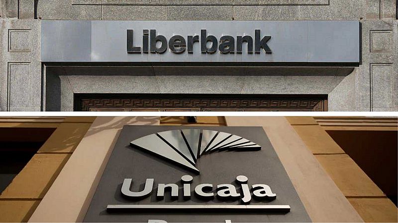 24 horas - Unicaja y Liberbank negocian su fusión y se disparan en bolsa - Escuchar ahora