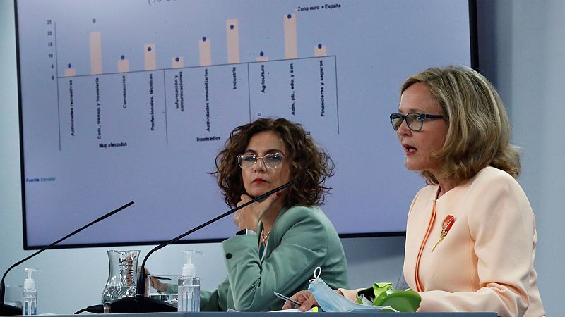 14 horas - El Gobierno eleva al 11,2% la caída de la economía en 2020, pero mejora el rebote en 2021 hasta el 7,2% - Escuchar ahora