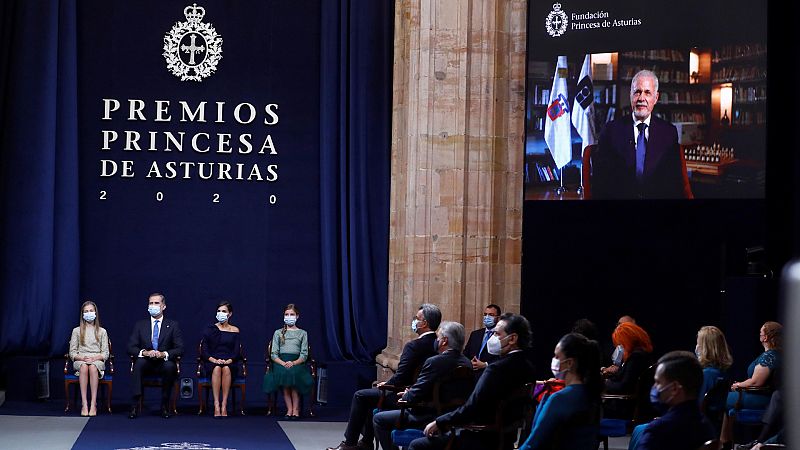 24 horas - Los premios Princesa de Asturias, marcados por la pandemia - Escuchar ahora