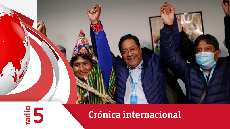 Crónica Internacional - Luis Arce gana las elecciones presidenciales de Bolivia - Escuchar ahora