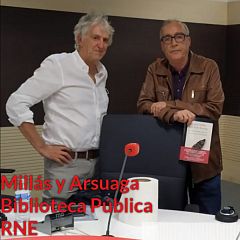 Biblioteca Pública ¿ Juan José Millás y Juan Luis Arsuaga recorren la caótica aventura de la evolución en La vida contada por un sapiens a un neandertal