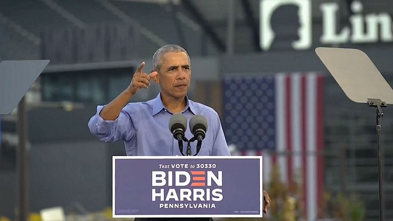 Las mañanas de RNE con Íñigo Alfonso - Obama: "Trump solo ha mostrado interés en ayudarse a sí mismo" - Escuchar ahora