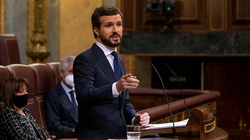 Las mañanas de RNE con Íñigo Alfonso - Casado sale reforzado ante sus barones tras el debate de la moción de censura - Escuchar ahora