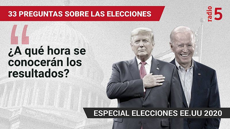 Especiales informativos RNE - ¿A qué hora se conocerán los resultados? - Escuchar ahora