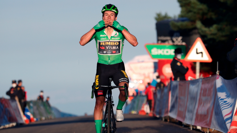 Vuelta ciclista a Espaa - Primoz Roglic vence en la 8 etapa de la Vuelta - Escuchar ahora