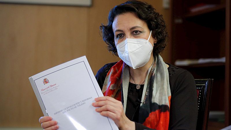 Parlamento - Radio 5 - Magdalena Valerio: "Era fundamental cerrar las recomendaciones para transmitir certidumbre en la ciudadanía de que el Sistema Público de Pensiones tiene presente y futuro" - Escuchar ahora