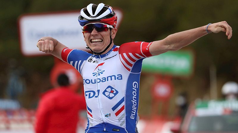 Vuelta ciclista a España - Victoria de David Gaudu en la etapa 11 - Escuchar ahora
