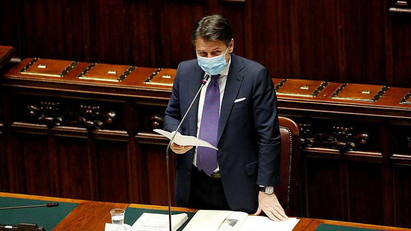 14 horas - Conte propone extender el toque de queda nocturno a toda Italia - Escuchar ahora