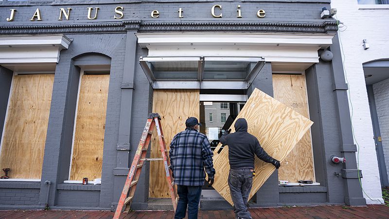 24 horas - Temor ante posibles disturbios tras los resultados electorales en EE.UU. - Escuchar ahora 