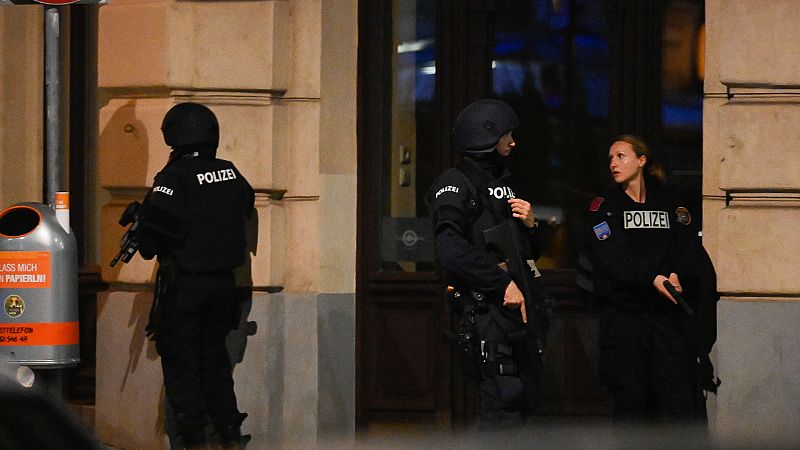 24 horas - Testigos del atentado de Viena: "Hemos oído disparos y estamos cerrados en el local" - Escuchar ahora