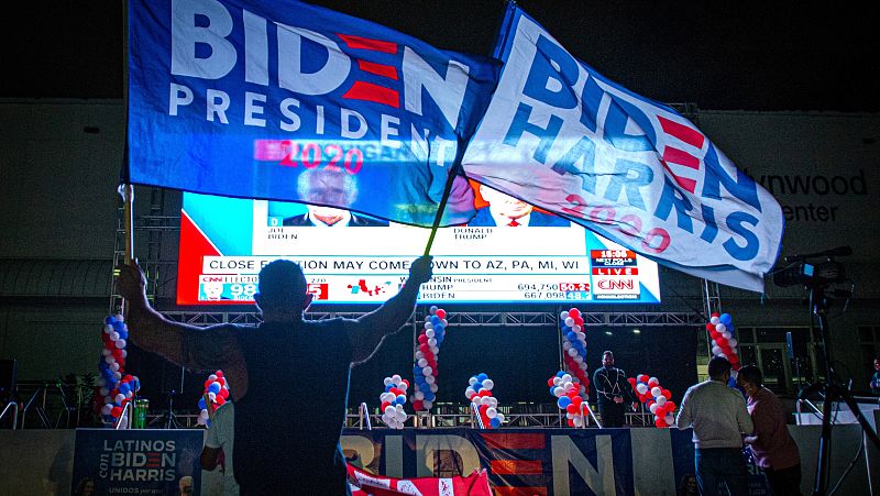  Las mañanas de RNE con Íñigo Alfonso - "Miembro del Comité Demócrata: "Trump ha usado irresponsablemente la estrategia del miedo"  - Escuchar ahora