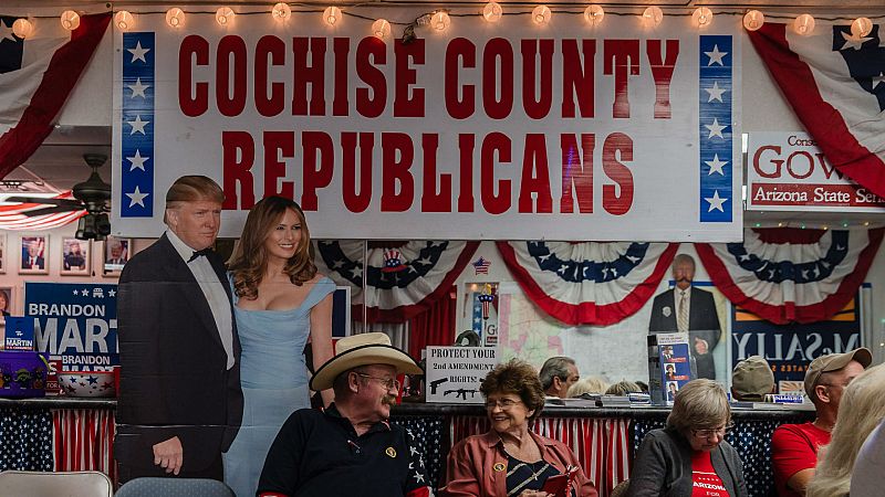  Las mañanas de RNE con Íñigo Alfonso - Trump vuelve a utilizar las redes sociales para dar por hecho su triunfo - Escuchar ahora