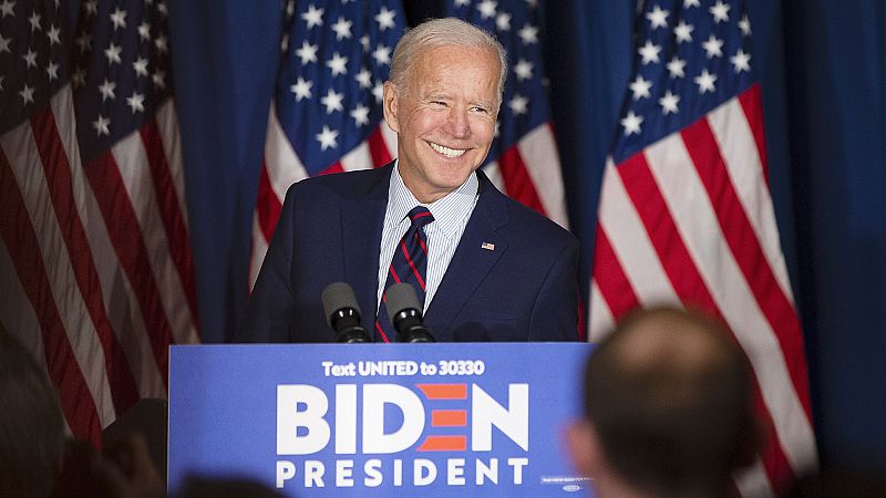 24 horas - Biden roza la Casa Blanca con el avance del lento recuento - Escuchar ahora