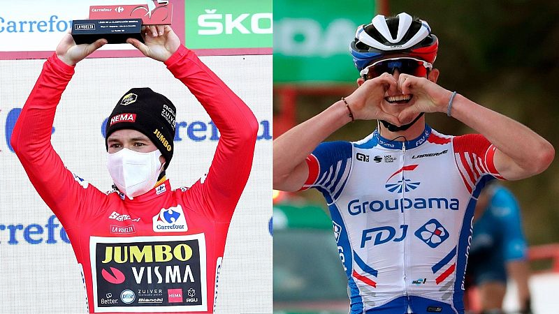 Vuelta ciclista a Espaa - Gaudu gana la 17 etapa y Roglic se lleva La Vuelta - Escuchar ahora