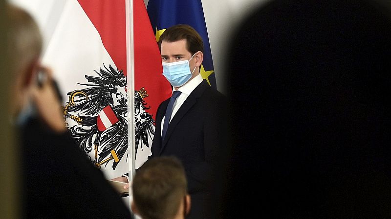 Boletines RNE - Austria decreta un confinamiento estricto a partir del lunes similar al del inicio de la pandemia - Escuchar ahora