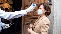 20 horas informativos Fin de semana - Calvo responde a Casado afirmanto que las derechas utilizan argumentos trileros