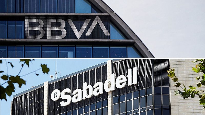 Boletines RNE - BBVA confirma conversaciones con Sabadell para una posible fusión - Escuchar ahora