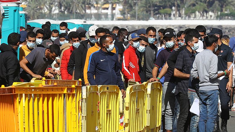 14 horas - El Gobierno habilitará 7.000 plazas en campamentos de emergencia para atender a los migrantes que llegan a Canarias - Escuchar ahora