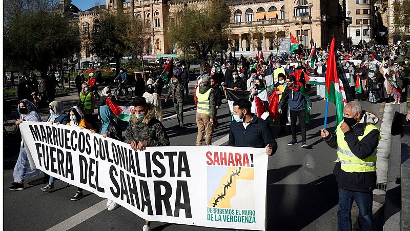 20 horas informativos Fin de semana - El Movimiento Sáhara Euskadi exige la mediación del Gobierno español en el conflicto con Marruecos - Escuchar ahora