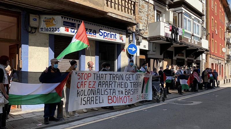 Solidaridad - Campaña ¿Caf bajate del tren del apartheid israelí" - 28/11/20 - Escuchar ahora
