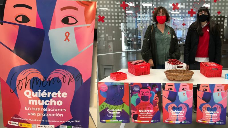 Más cerca - Cruz Roja, trabajando por la prevención del VIH - Escuchar ahora