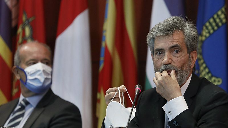  14 horas - Bruselas vuelve a advertir al Gobierno de que "debe consultar a todas las partes" para reformar el CGPJ - Escuchar ahora