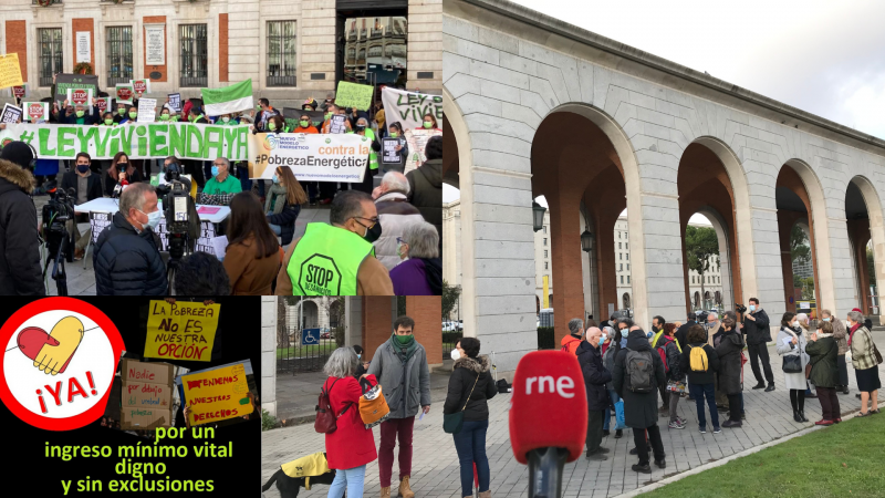 Más cerca - Por un ingreso mínimo vital accesible y un decreto antidesahucios urgente - Escuchar ahora