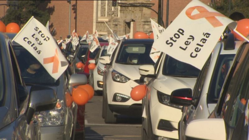  Informativo Aragon 20 diciembre Manifestación en Zaragoza contra la ley Celaá