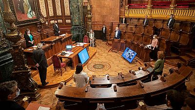 El ple de l'Ajuntament de Barcelona ha aprovat aquest dimecres els pressupostos de 2021