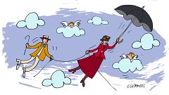 ¡Pero qué invento es esto! - El paraguas y la sombra de Mary Poppins