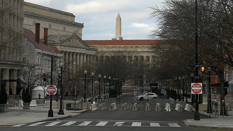  14 horas - Washington, blindado: 25.000 soldados vigilan el Capitolio y la Casa Blanca - Escuchar ahora