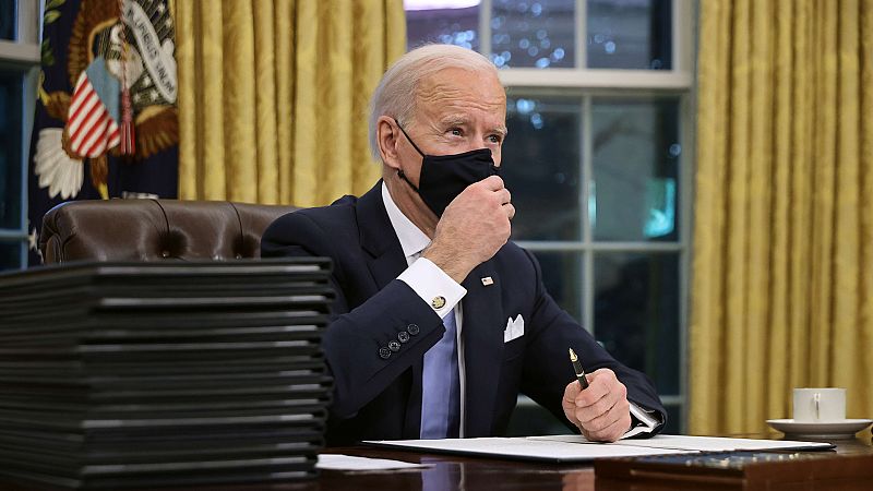 24 horas - Mesa del Mundo | Política exterior: Los retos de Joe Biden en el plano internacional - Escuchar ahora