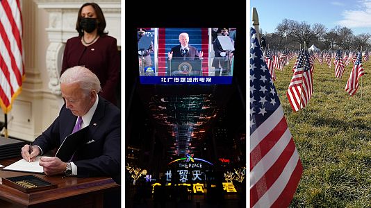 Cinco continentes - Cinco continentes - Las primeras decisiones del presidente Biden - Escuchar ahora
