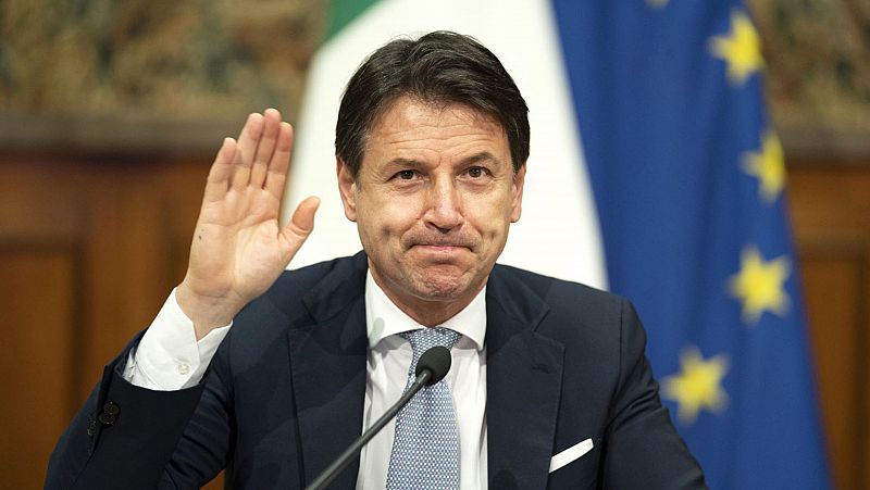 14 horas - Conte presenta la dimisión como primer ministro italiano - Escuchar ahora