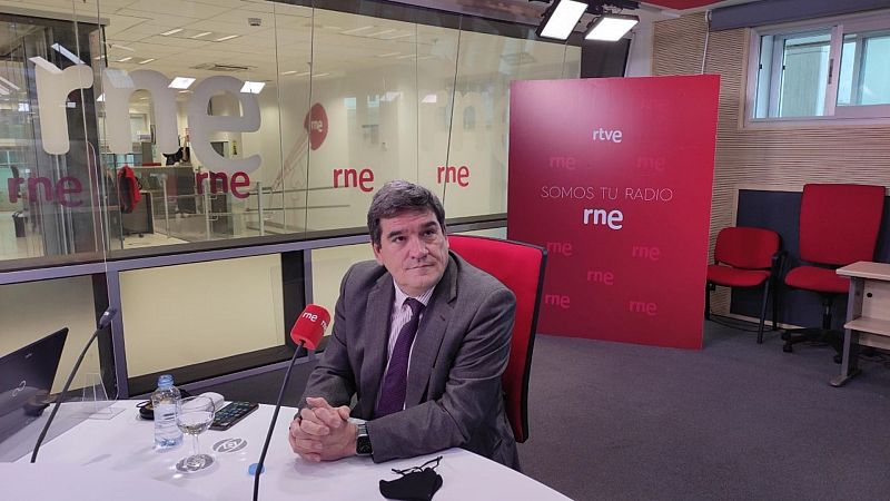 Las mañanas de RNE con Íñigo Alfonso -  Escrivá avanza 20.000 empleos más en enero y sostiene que el SMI debe subir "cuando pase la pandemia" - Escuchar ahora