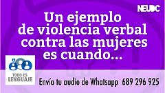 No es un día cualquiera - Violencia verbal - Estrella Montolío - 'Todo es lenguaje' - 31/01/2021