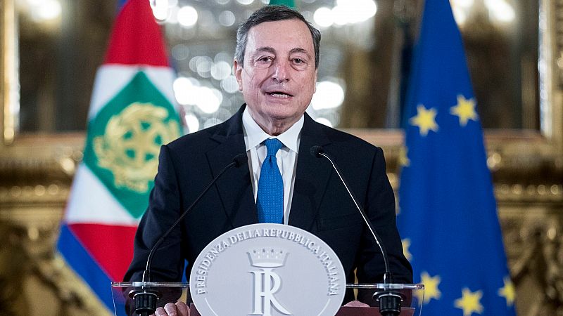 14 horas - Draghi acepta el encargo de formar gobierno en Italia y sondea posibles apoyos - Escuchar ahora
