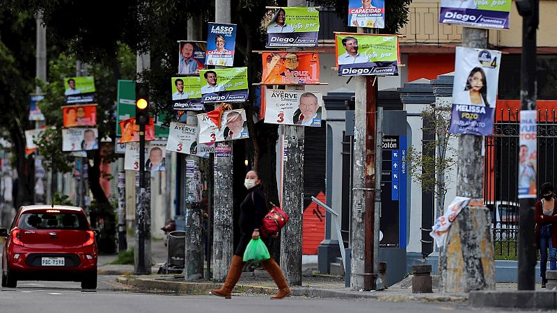 España a las 8 Fin de Semana - Ecuador celebra elecciones para elegir el relevo de Lenín Moreno - Escuchar ahora