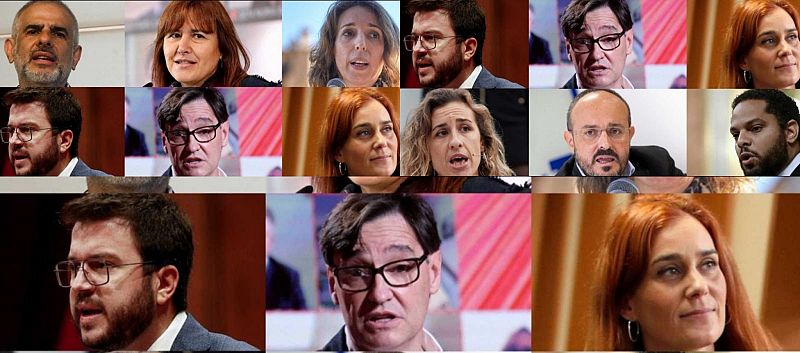 España a las 8 Fin de Semana - Cataluña. Candidatos - Escuchar ahora