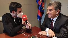 Radiogaceta de los Deportes - Joan Laporta: "Me siento con la experiencia y preparación que necesita el Barça"