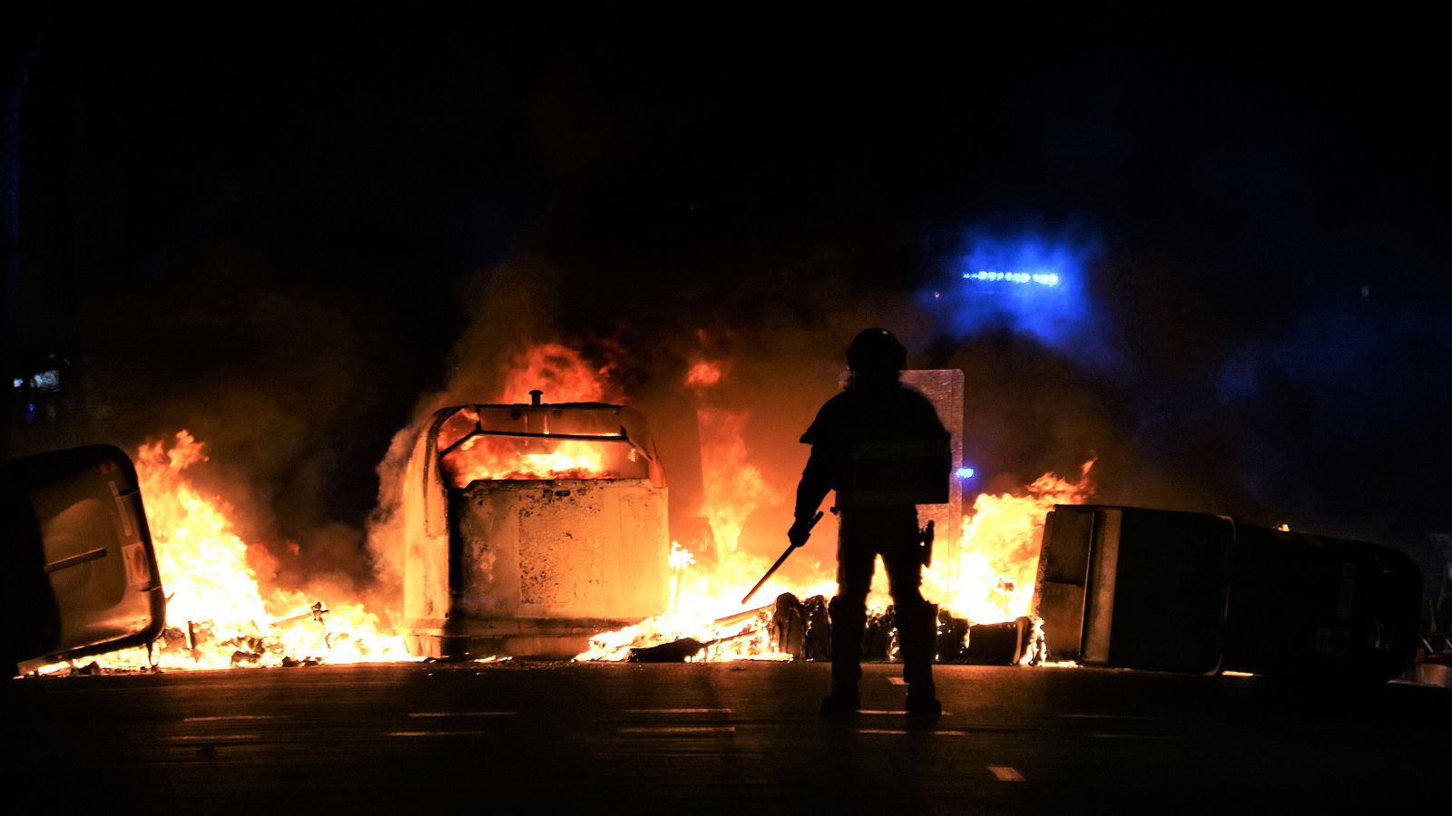 El conseller d'Interior, Miquel Samper, ha condemant els actes violents de la nit de dimarts