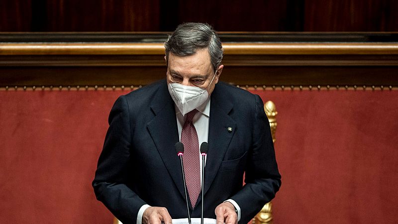 14 horas - Draghi presenta en el Senado sus planes de gobierno para Italia - Escuchar ahora