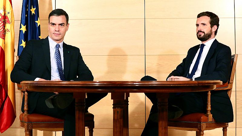 Boletines RNE - Sánchez llama a Casado para abordar el refuerzo de las instituciones - Escuchar ahora