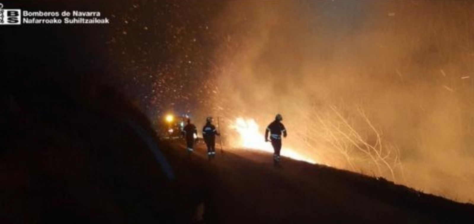 Boletines RNE - Incendios de invierno. Navarra