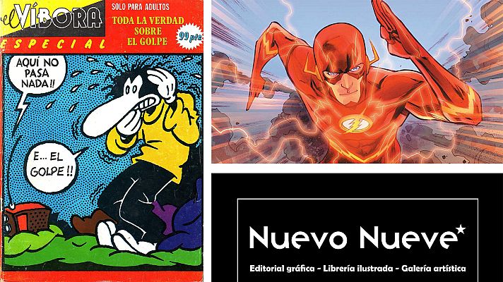 ¡Qué de cómics! - 40 años del 23F en viñetas, Flash y Nuevo Nueve - Escuchar ahora