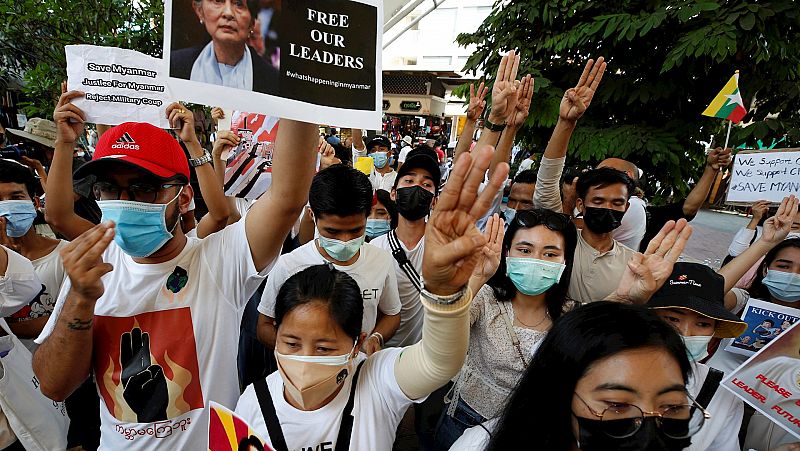 24 horas Fin de Semana - 20 horas - La comunidad internacional denuncia el aumento de la violencia en Birmania y estudia sanciones - Escuchar ahora