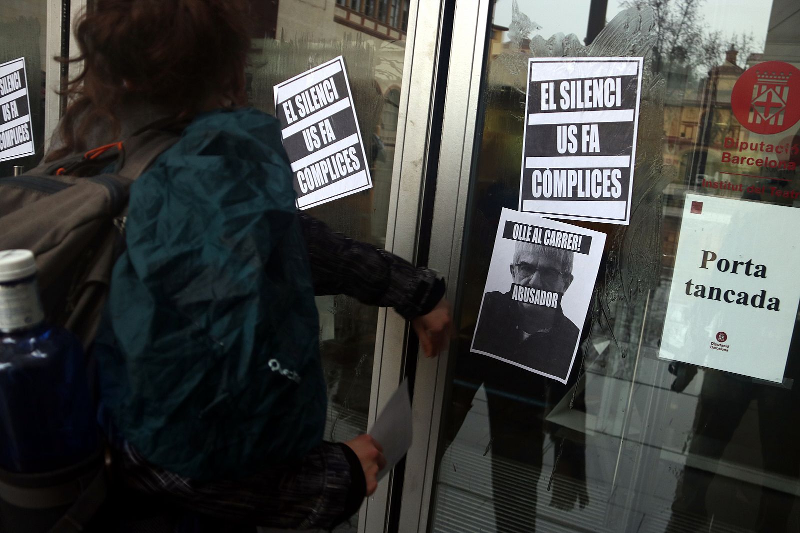 Els estudiants d'Art protesten pels casos d'abús de l'Institut del Teatre