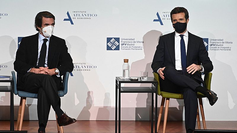 14 horas - Casado evita el choque con Aznar y pide tiempo para consolidar su proyecto - escuchar ahora 