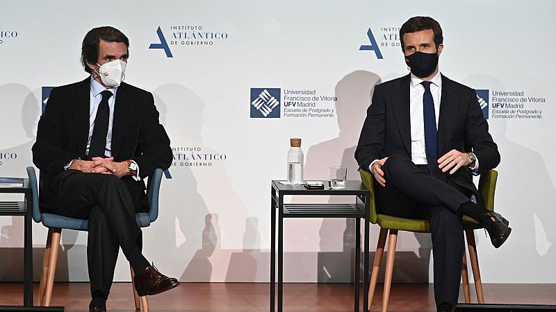 14 horas - Casado evita el choque con Aznar y pide tiempo para consolidar su proyecto - escuchar ahora